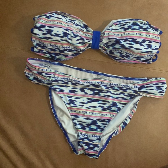 Victoria Secrets tribal pattern bikini